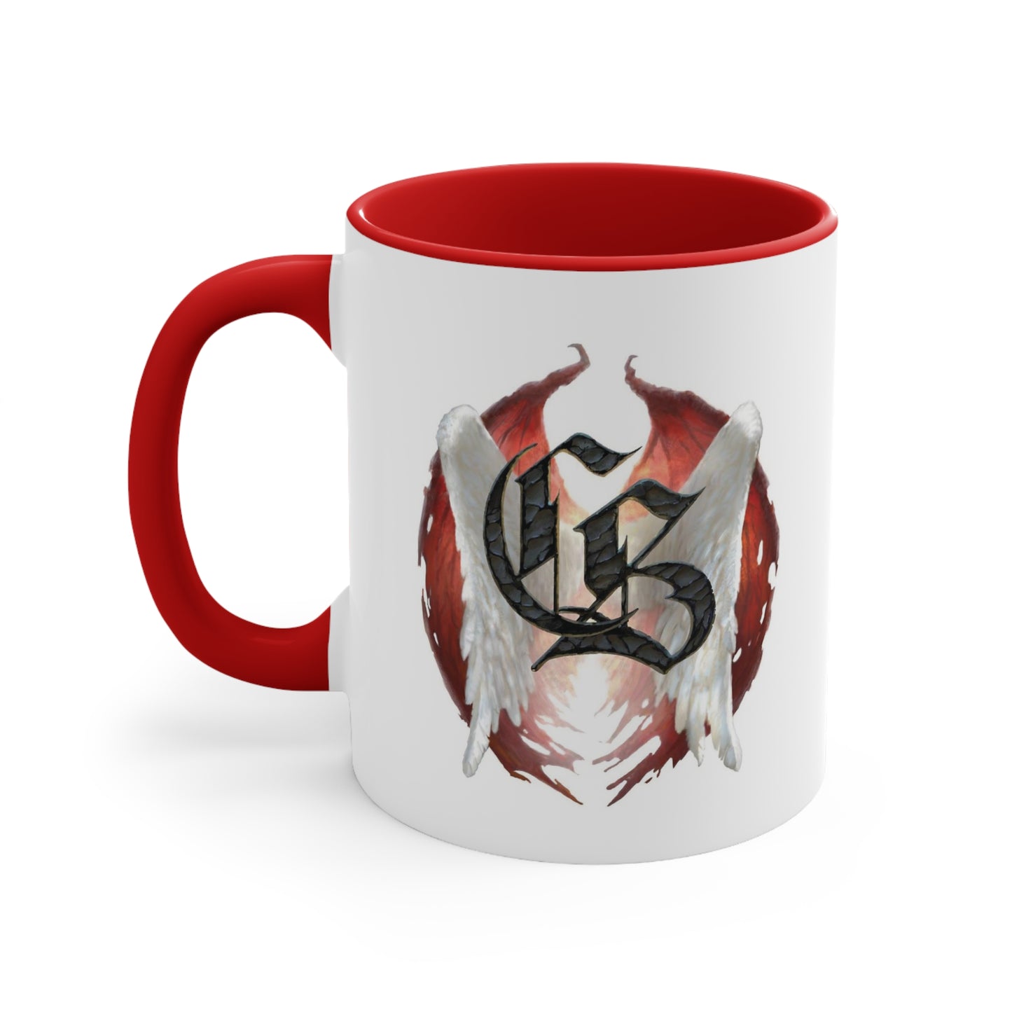 Crimson Symphony 2x Logo Coffee Mug, 11oz